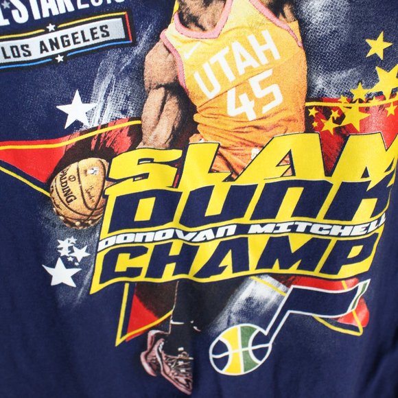 NBA ALLSTAR D.Mitchell 2018 Dunk Champ UT JAZZ - Picture 2 of 4